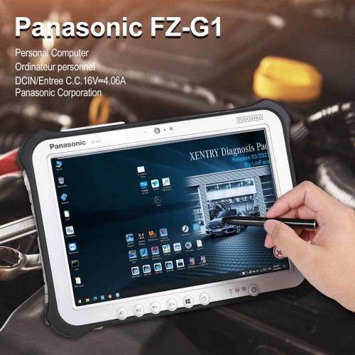 Second-hand Panasonic FZ-G1 I5 3rd generation Tablet 8G Plus Super MB Pro M6+ Software SSD