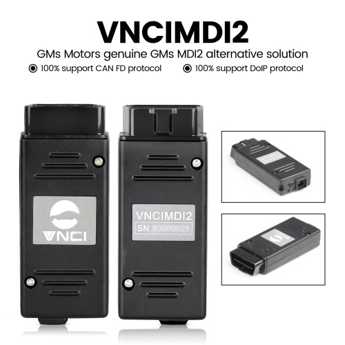 VNCI MDI2 GM Diagnostic Scanner Supports CANFD and DoIP and Techline Connect SPS2