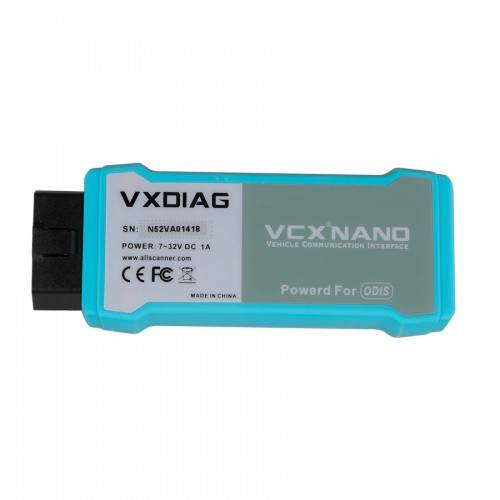 WIFI Version VXDIAG VCX NANO for VW/AUDI Support UDS Protocol with Multi-language