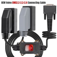 OEM Volvo Renault TRW EMS2.X Bench Cable for KT200 FOXFLASH etc Supports EMS 2.2, EMS2.3 and EMS 2.4