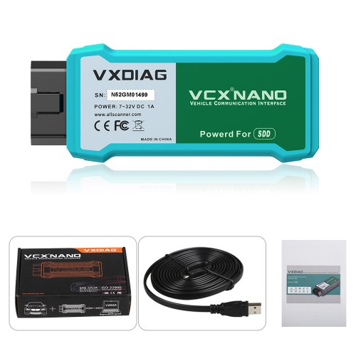 WIFI version VXDIAG VCX NANO for Land Rover and Jaguar Software XP/WIN 7/WIN8/WIN10