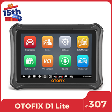 2024 OTOFIX D1 Lite Bidirectional Scan Tool, 38+ Services, CANFD & DoIP Protocols, All System Diagnoses
