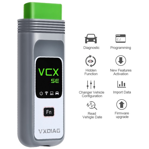 Original VXDIAG VCX SE for BMW Supports ECU Programming Online Coding with Software SSD