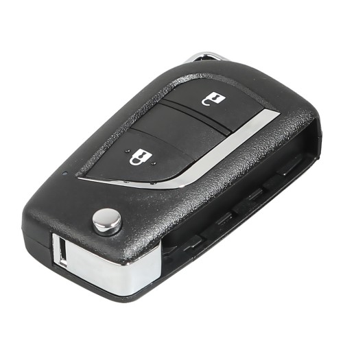 [UK/EU Ship] XHORSE XKTO01EN Universal Remote Key for Toyota 2 Buttons for VVDI Key Tool Max, VVDI2 (English Version) 5pcs/lot