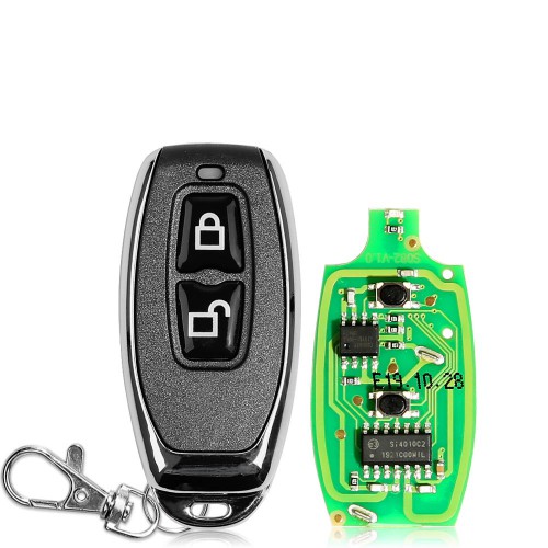 XHORSE XKGD12EN Garage Wire Universal Remote Key Fob 2 Button for VVDI Key Tool Max and VVDI2 5pcs/lot