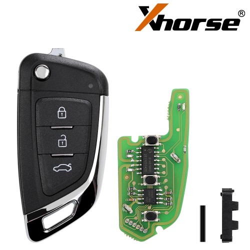 XHORSE XKKF03EN Universal Remote Key Fob Knife Style for VVDI Key Tool Max 5pcs/lot
