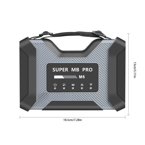 Super MB Pro M6+ Full Version with V2024.3 MB Star Diagnosis Software SSD
