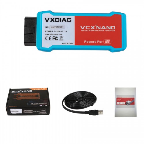 WIFI VXDIAG VCX NANO For Ford Mazda 2 in 1 With IDS V129 XP/WIN 7/WIN8/WIN10