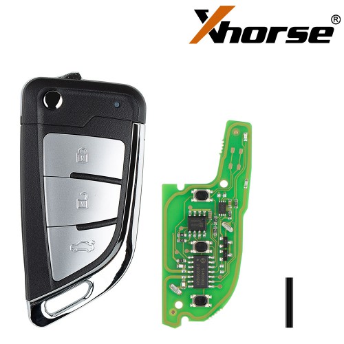 XHORSE XEKF21EN Style II Universal XE Series Smarty Remote With 3 Buttons Super English Version 5pcs/lot