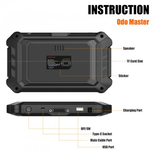 Multi-Language OBDSTAR ODOMASTER X300M+ for Odometer Adjustment/OBDII Get Free FCA 12+8 Adapter