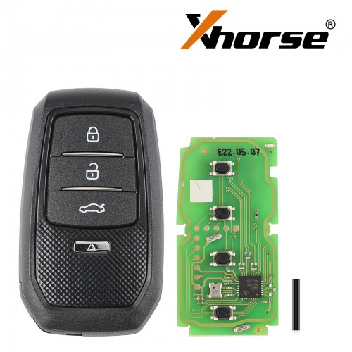 [EU/UK Ship] Xhorse XSTO01EN Smart Remote Key Toyota XM38 4D 8A 4A All in One 4 Buttons Key English