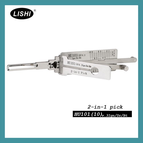 LISHI HU101 2-in-1 Auto Pick and Decoder for Ford, Jaguar Land Rover