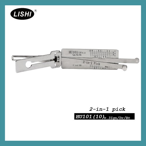 LISHI HU101 2-in-1 Auto Pick and Decoder for Ford, Jaguar Land Rover