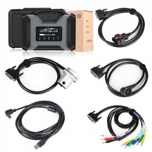 2024 SUPER MB PRO M6+ Diagnosis Tool Full Configuration Benz Diagnostic Tool Supports BMW Aicoder, E-sys
