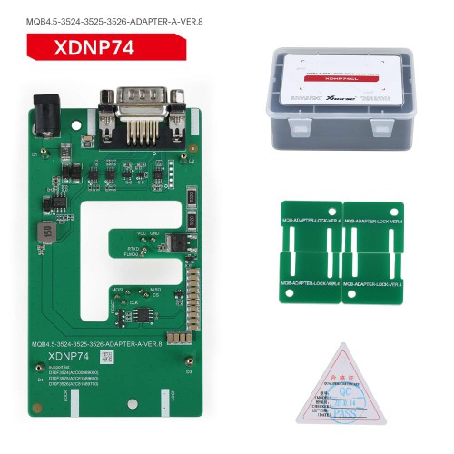 Xhorse MQB48 No Disassembly No Soldering 13 Full Set Adapter XDNPM3GL Work With Mini PROG/ VVDI PROG/ Key Tool Plus