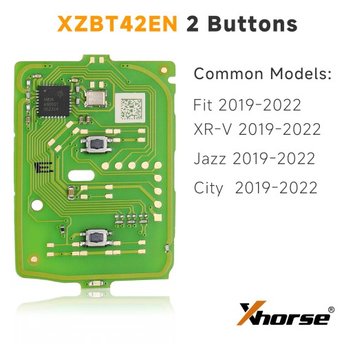 XHORSE XZBT42EN 2 Buttons HON.D Special PCB Board Exclusively for Honda Models 5pcs/lot
