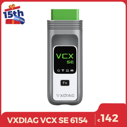 WIFI V11 VXDIAG VCX SE 6154 OBD2 Diagnostic Tool with Free DONET