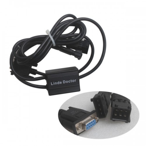 Linde Doctor Diagnostic Cable With Software 2014V (6Pin and 4Pin Connectors)