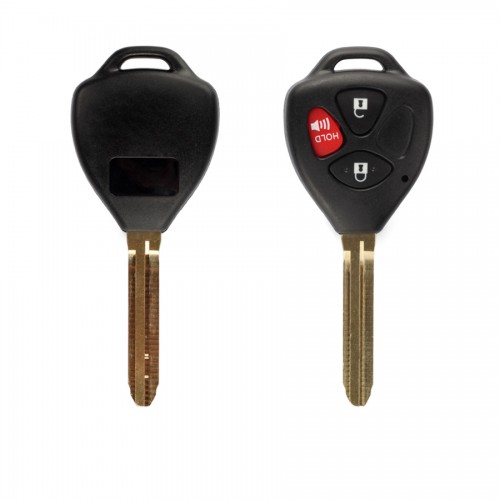 Key Shell 3 Button for Toyota for Camry 5pcs/lot