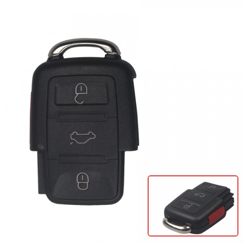 Car Key Blank for VW 3+1 Remote 1 JO 959 753 AM 315Mhz For America Canada Mexico China