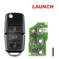 Launch LK-Volkswagen Smart Key (Folding 3-Button-Black) LK3-VOLWG-01 5pcs/lot