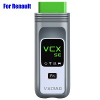 VXDIAG VCX SE for Renault OBD2 Diagnostic Tool with Clip Software Supports WiFi