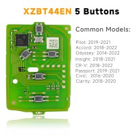 XHORSE XZBT44EN 5 Buttons HON.D Special PCB Board Exclusively for Honda Models 5pcs/lot