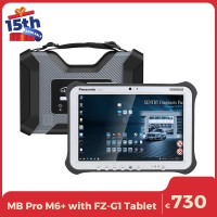 Super MB Pro M6+ Full Version DoIP Benz With Software SSD Plus Second-hand Panasonic FZ-G1 I5 3rd Generation Tablet 8G