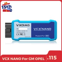 VXDIAG VCX NANO For GM/OPEL GDS2 Diagnostic Tool WIFI XP/WIN 7/WIN8/WIN10