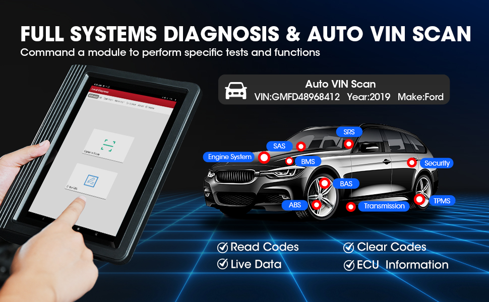 launch x431 V+ full system diagnosis
