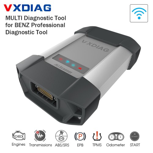 V2023.9 VXDIAG BENZ C6 Xentry Diagnostic VCI DoIP Multi Diagnostic Tool for Benz With Software SSD Supports WiFi