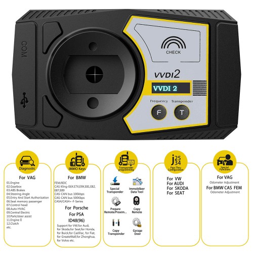 Xhorse VVDI2 Full Version V7.3.6 With All 13 Software Activated