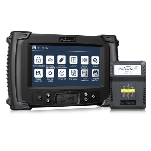 [Lifetime Free Update]Lonsdor K518ISE Key Programmer Supports VW 4th & 5th IMMO ,BMW FEM/BDC, Odometer Correction Including All Licenses Free Forever