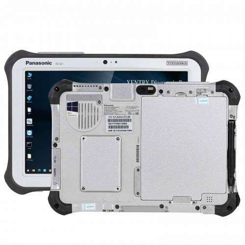 Second-hand Panasonic FZ-G1 I5 3rd generation Tablet 8G Plus V2023.9 Super MB Pro M6+ Software SSD