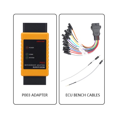 OBDSTAR P003 Bench/Boot Adapter Kit for ECU CS PIN Reading with OBDSTAR Tablets X300 DP, X300 Pro4, DC706, D800, MS80 and X300 DP Plus