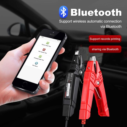 Launch BST360 Bluetooth Battery Tester Used with X431 V+, X431 PRO5, X431 PAD V/ PAD VII