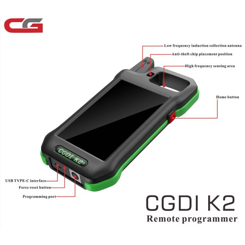 2024 WIFI CGDI K2 Professional Multi-functional Smart Locksmith Key Tool Remote Generator Support 96Bit ID48 Copy No Need Token
