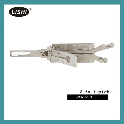 LISHI VA6 Renault Citroen 2-in-1 Auto Pick and Decoder Support Models till year 2015