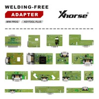 [UK/EU Ship] Xhorse Solder-free Adapters Full Set for VVDI MINI PROG and KEY TOOL PLUS