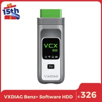 VXDIAG VCX SE Benz Doip Full-system Diagnostic Programming Coding Tool Supports Mercedes 1996-2023 with 2TB HDD for All VXDIAG