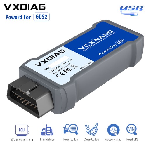 V2022.5 VXDIAG VCX NANO for GM/OPEL GDS2 Diagnostic Tool XP/WIN 7/WIN8/WIN10
