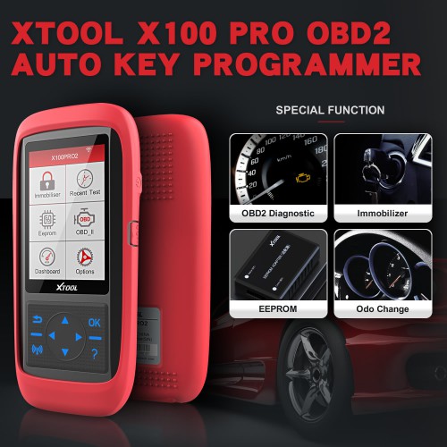 [UK/EU Ship] XTOOL X100 Pro2 Auto Key Programmer with EEPROM Adapter
