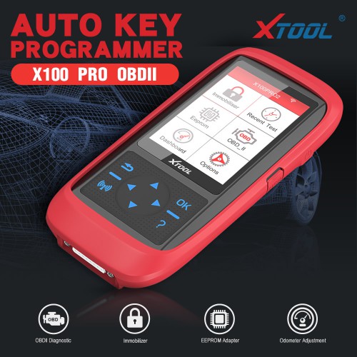 [UK/EU Ship] XTOOL X100 Pro2 Auto Key Programmer with EEPROM Adapter