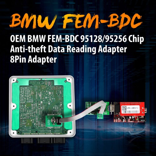 OEM 8Pin Adapter Anti-theft Data Reading Adapter for BMW FEM-BDC 95128/95256