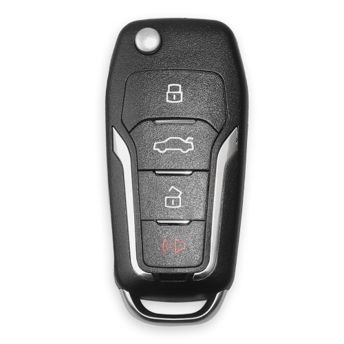 [UK/EU Ship] XHORSE XNFO01EN Universal Remote Key 4 Buttons Wireless For Ford (English Version) 5pcs/lot