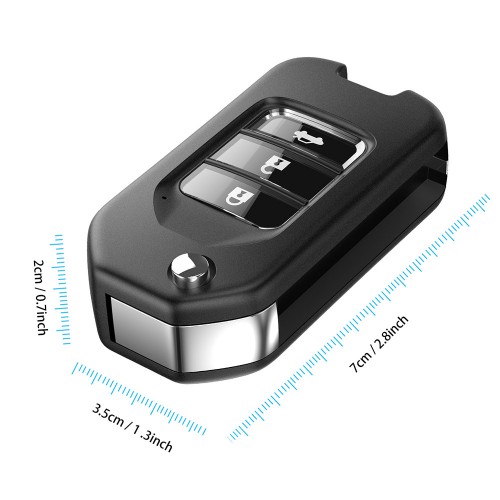 [UK/EU Ship] XHORSE XNHO00EN Wireless Universal Remote Key Fob 3 Buttons for Honda VVDI Key Tool English Version 5pcs/lot