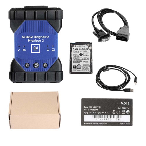 [May Sale] WIFI GM MDI 2 Multiple Diagnostic Interface with V2022.2 GDS2 Tech2Win Software Sata HDD for Vauxhall Opel Buick and Chevrolet