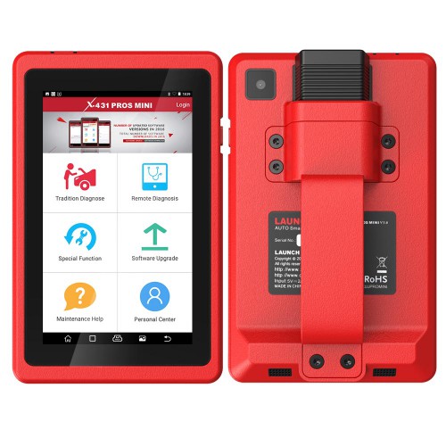 [EU/UK Ship No Tax] Launch X431 ProS Mini 3.0 Android Pad Multi-system Multi-brand Diagnostic & Service Tool Two Years Free Update