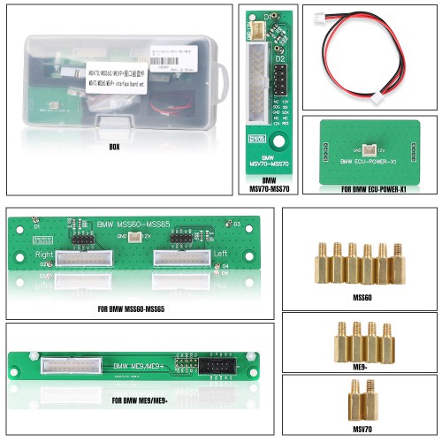 YANHUA ACDP MSV70/MSS60/MEV9+ Interface Board Set