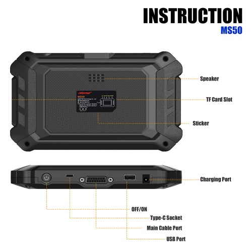 OBDSTAR MS50 Motorcycle Scanner Motorcycle Diagnostic Tool